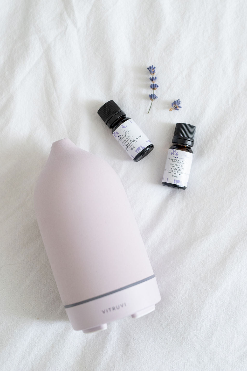 Vitruvi Stone Diffuser Set – Purple Hill Lavender Farm